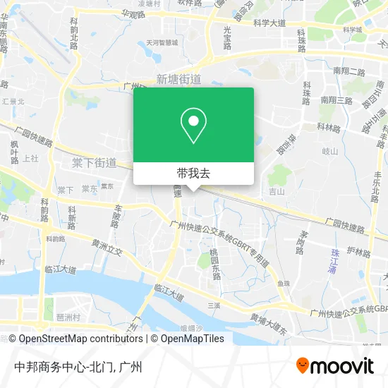 中邦商务中心-北门地图