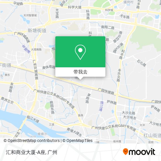 汇和商业大厦-A座地图