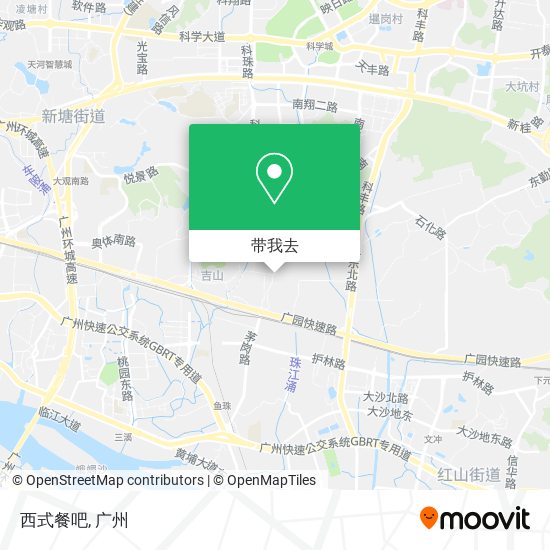 西式餐吧地图