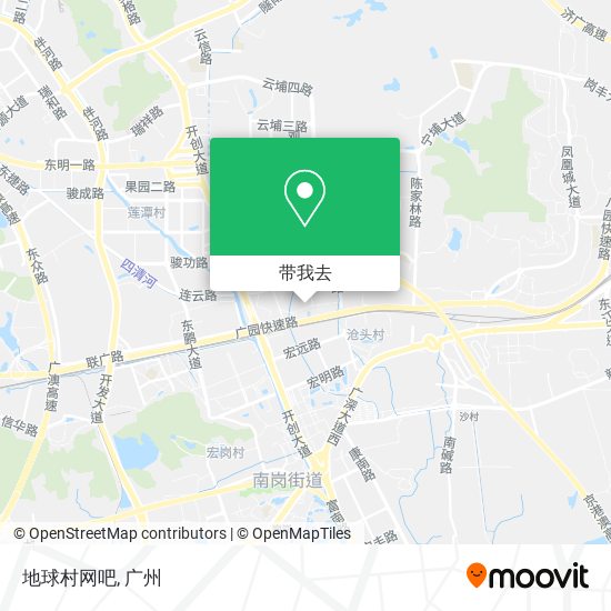 地球村网吧地图