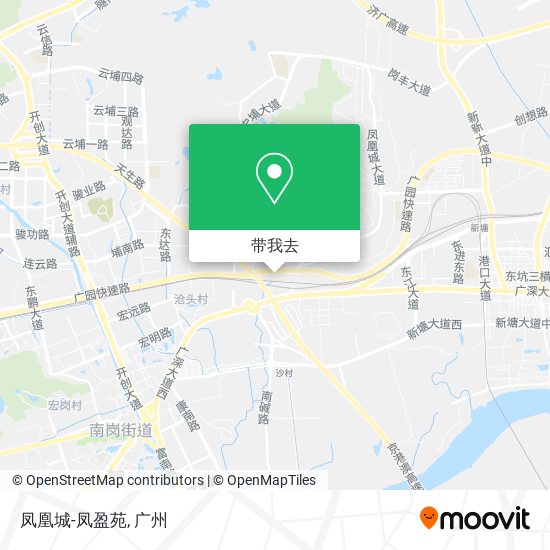 凤凰城-凤盈苑地图