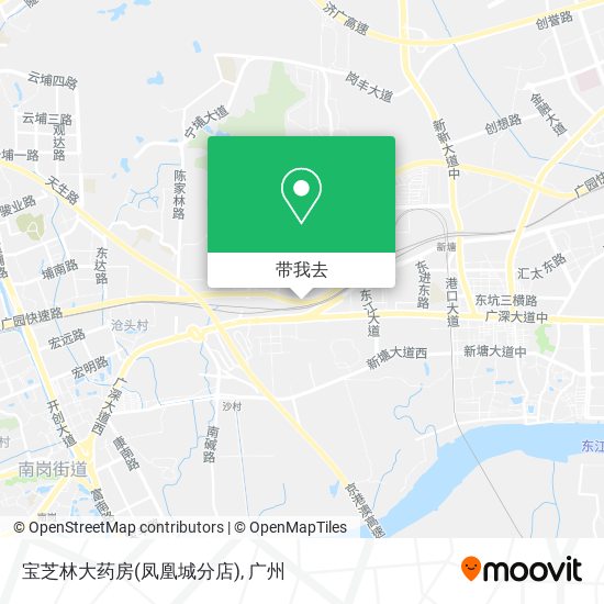 宝芝林大药房(凤凰城分店)地图