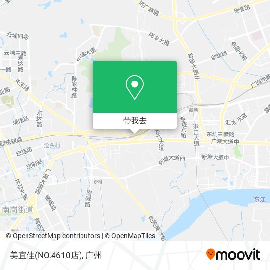 美宜佳(NO.4610店)地图