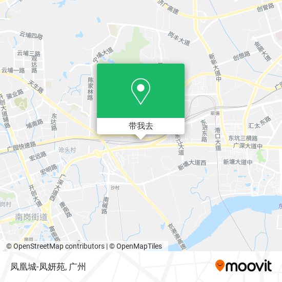 凤凰城-凤妍苑地图