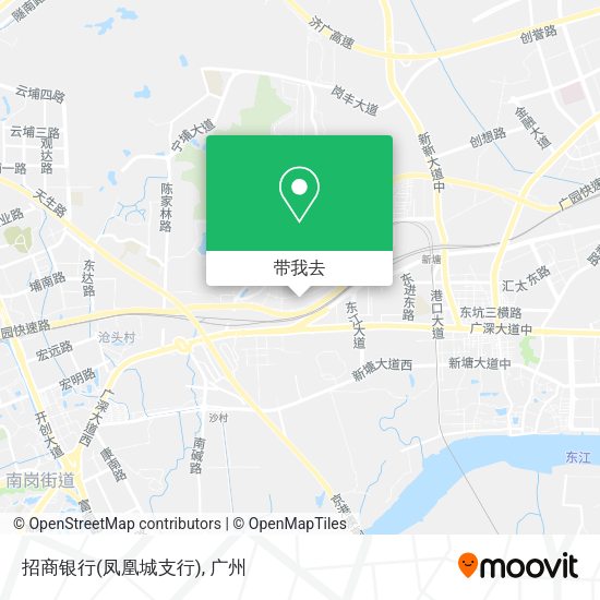 招商银行(凤凰城支行)地图