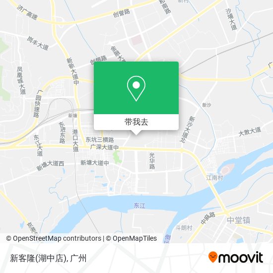 新客隆(湖中店)地图