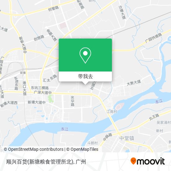 顺兴百货(新塘粮食管理所北)地图