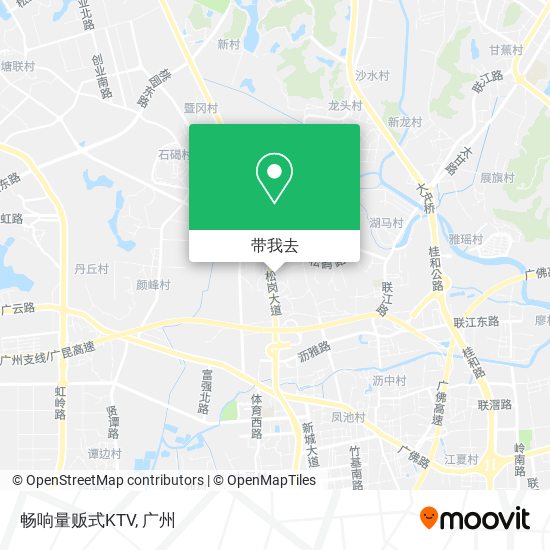 畅响量贩式KTV地图