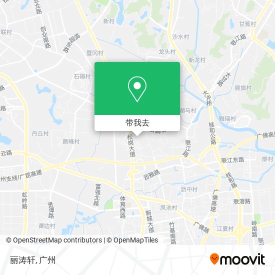 丽涛轩地图