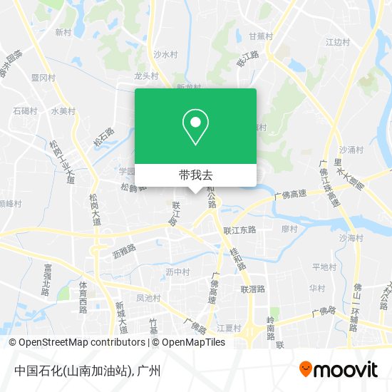 中国石化(山南加油站)地图