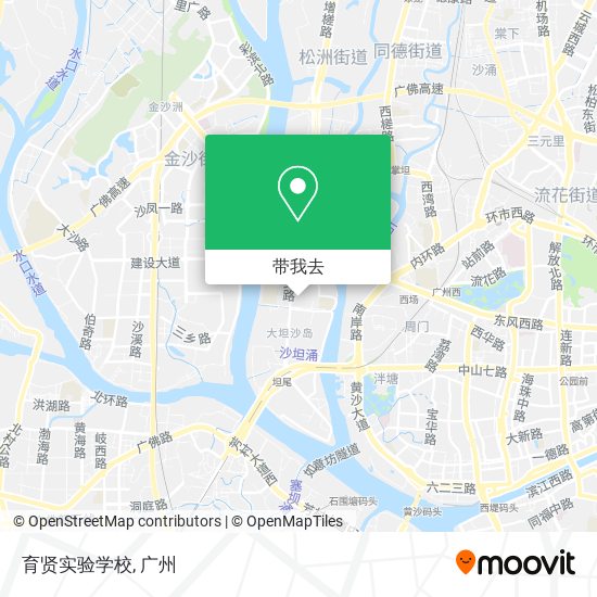 育贤实验学校地图