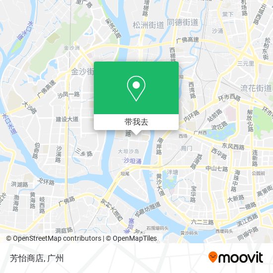 芳怡商店地图