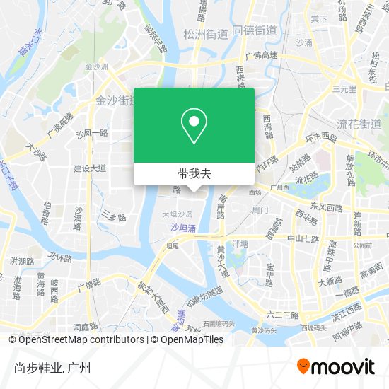 尚步鞋业地图