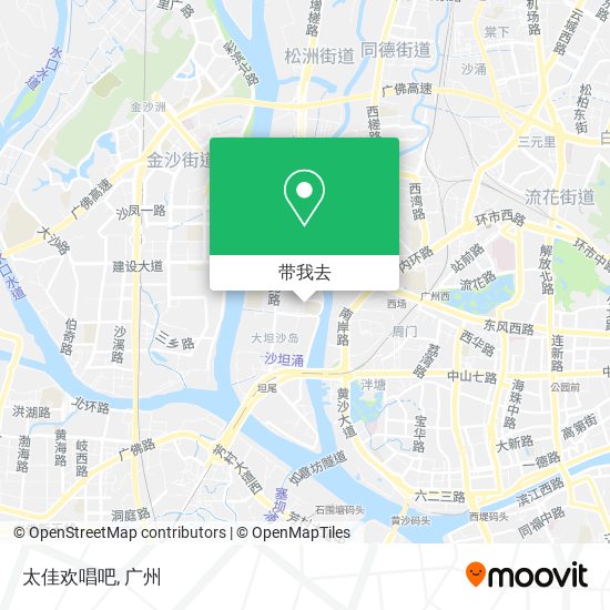 太佳欢唱吧地图