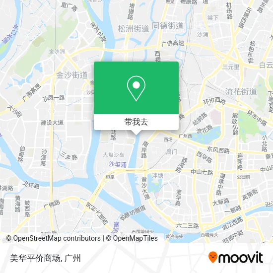 美华平价商场地图