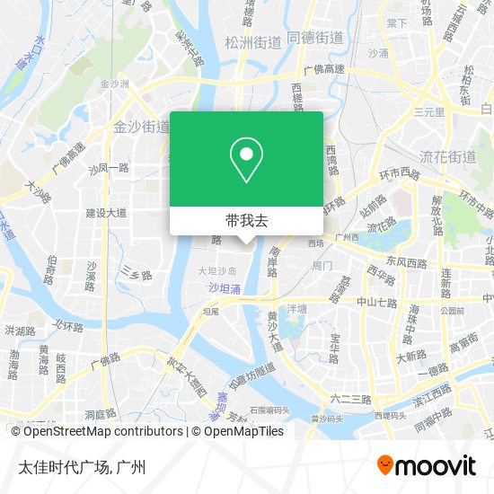 太佳时代广场地图