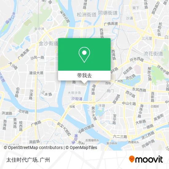 太佳时代广场地图
