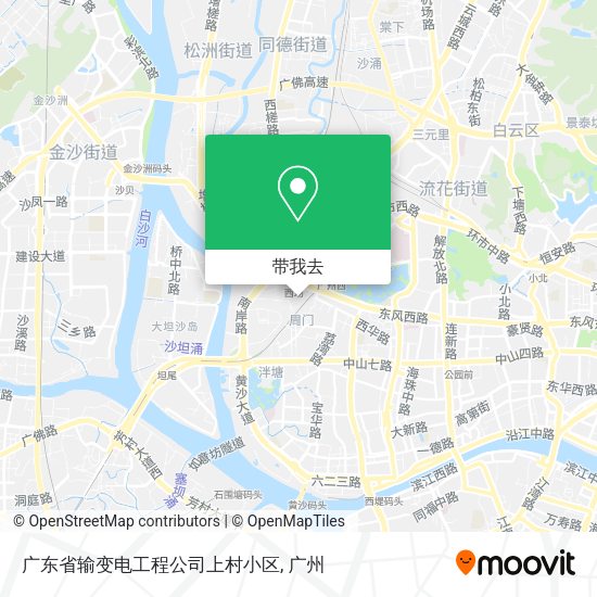 广东省输变电工程公司上村小区地图
