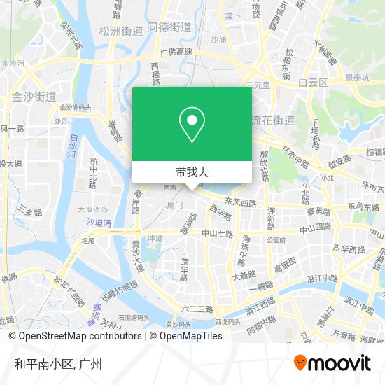 和平南小区地图