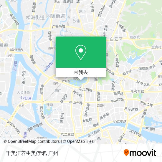 千美汇养生美疗馆地图
