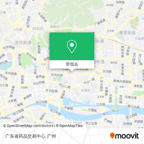 广东省药品交易中心地图