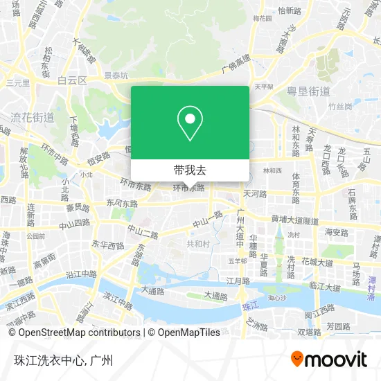 珠江洗衣中心地图