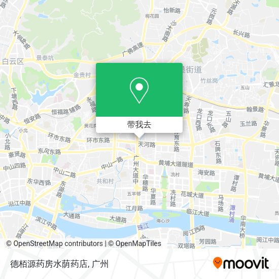 德栢源药房水荫药店地图
