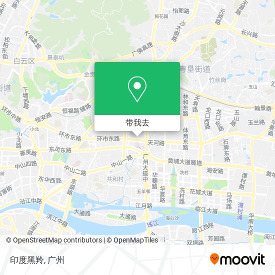 印度黑羚地图
