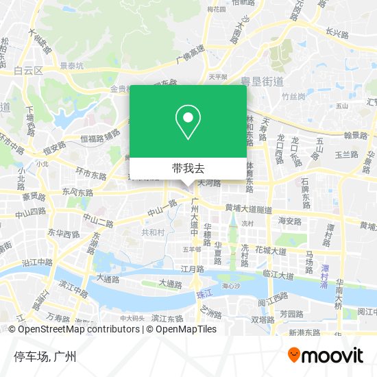 停车场地图