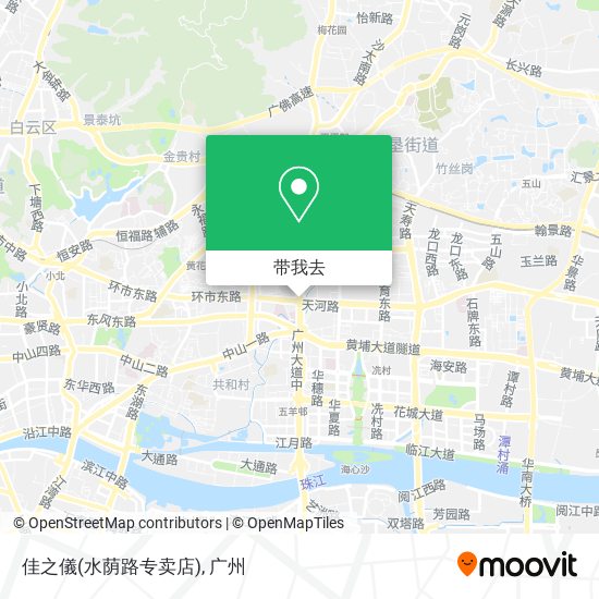 佳之儀(水荫路专卖店)地图