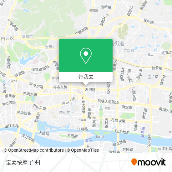 宝泰按摩地图