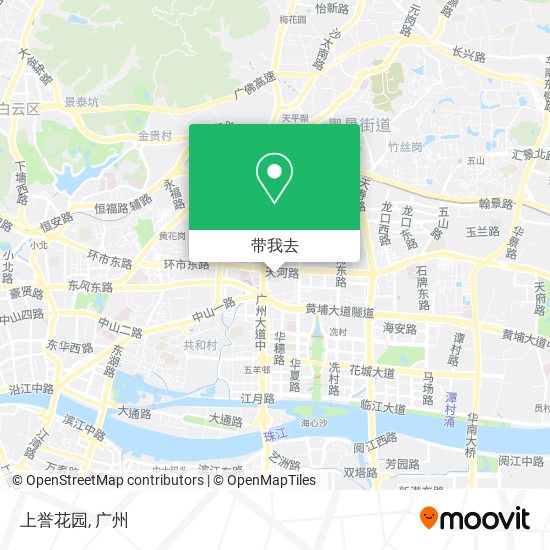 上誉花园地图