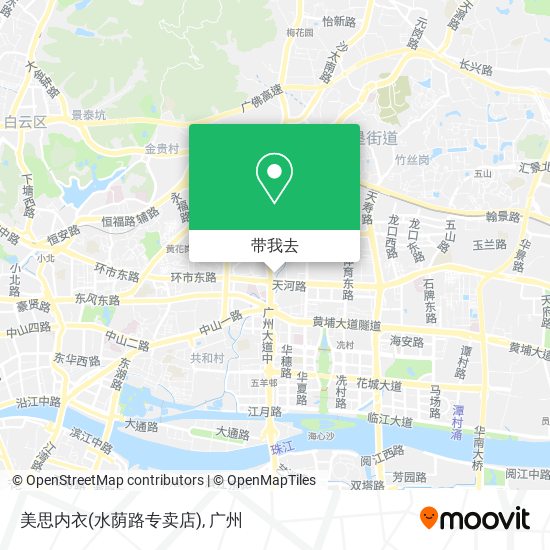 美思内衣(水荫路专卖店)地图