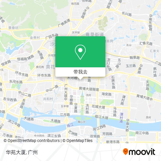 华苑大厦地图