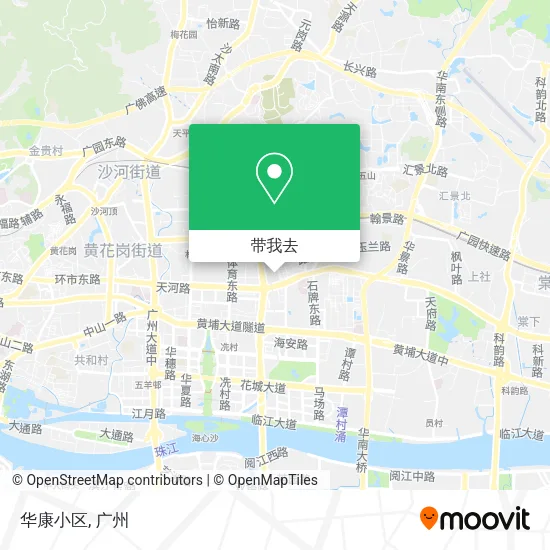 华康小区地图