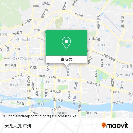 天龙大厦地图