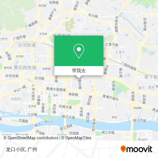龙口小区地图