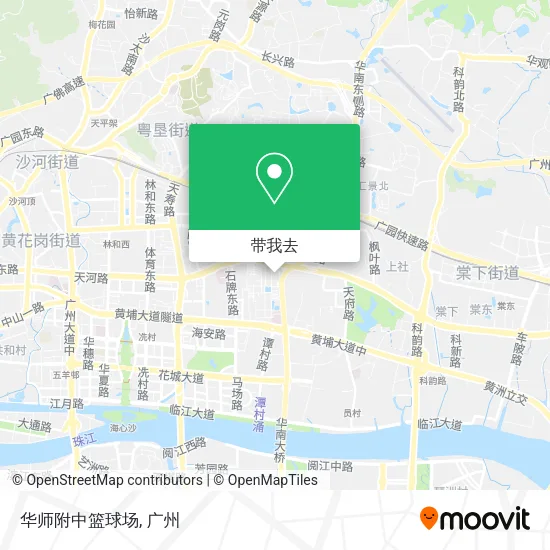 华师附中篮球场地图