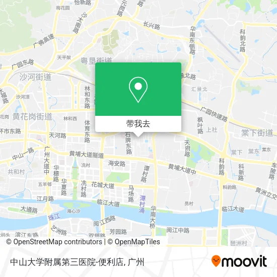 中山大学附属第三医院-便利店地图
