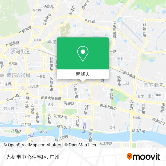 光机电中心住宅区地图