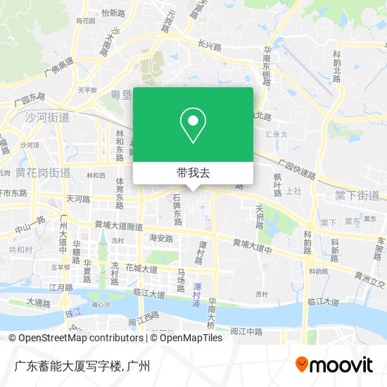 广东蓄能大厦写字楼地图