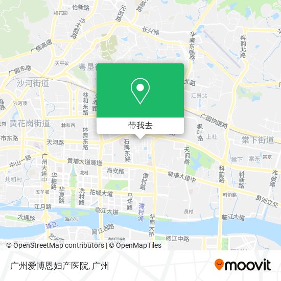 广州爱博恩妇产医院地图