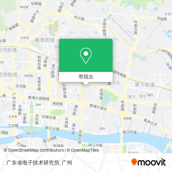 广东省电子技术研究所地图