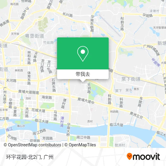 环宇花园-北2门地图