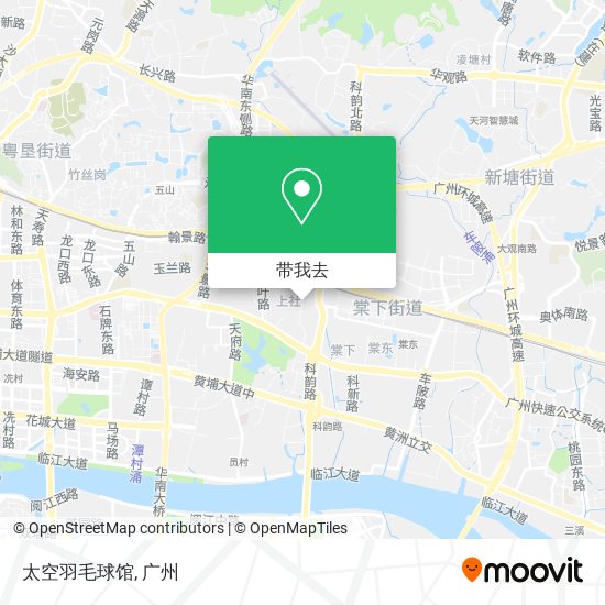 太空羽毛球馆地图