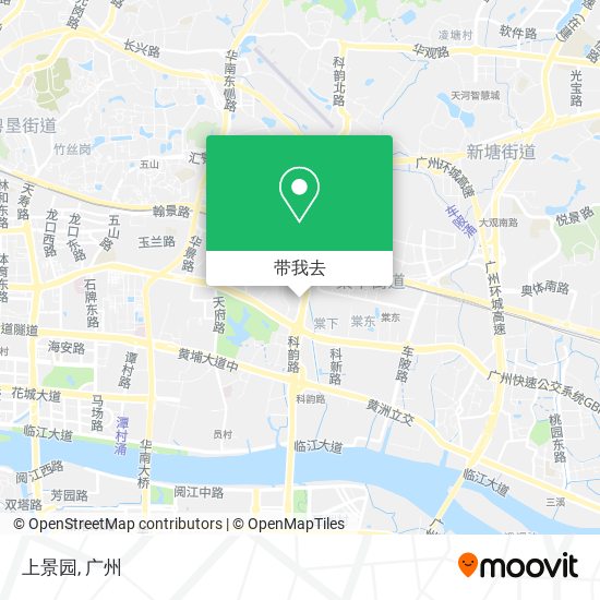 上景园地图
