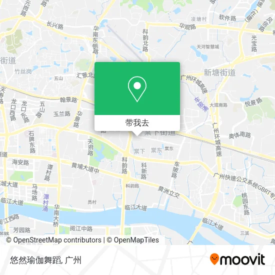 悠然瑜伽舞蹈地图