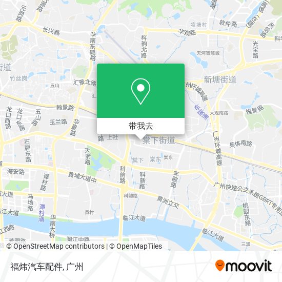 福炜汽车配件地图