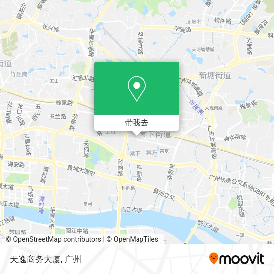 天逸商务大厦地图