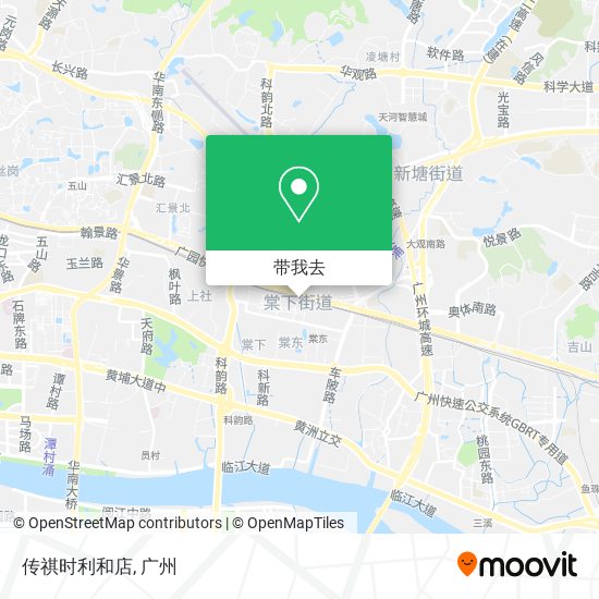 传祺时利和店地图